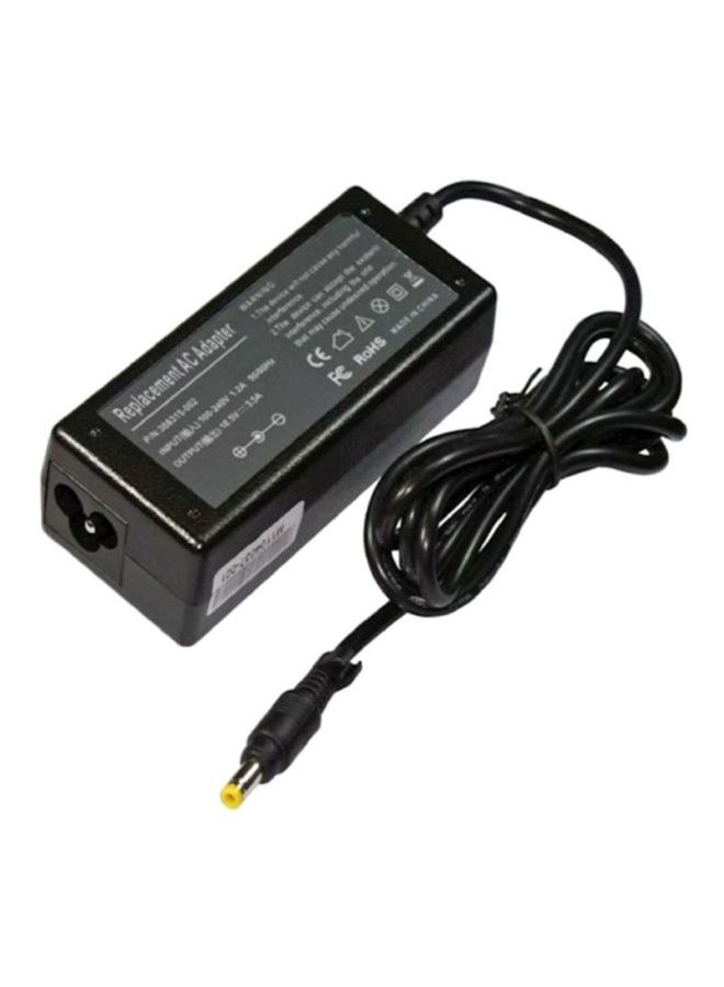 HP Replacement Adapter For Laptop Black