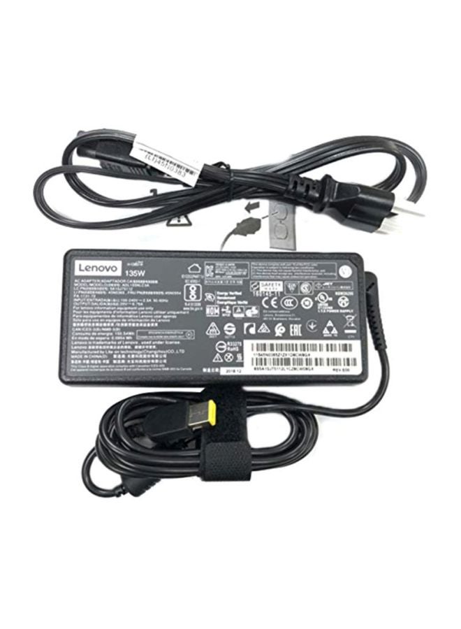 Lenovo Laptop AC Adapter Charger Black - Image 1