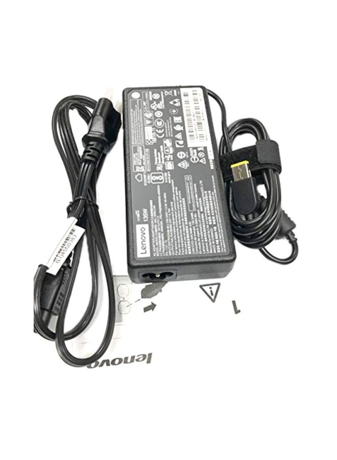Lenovo Laptop AC Adapter Charger Black - Image 2
