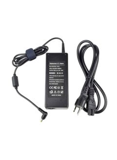 AC Adapter Charger For Toshiba Laptop Black