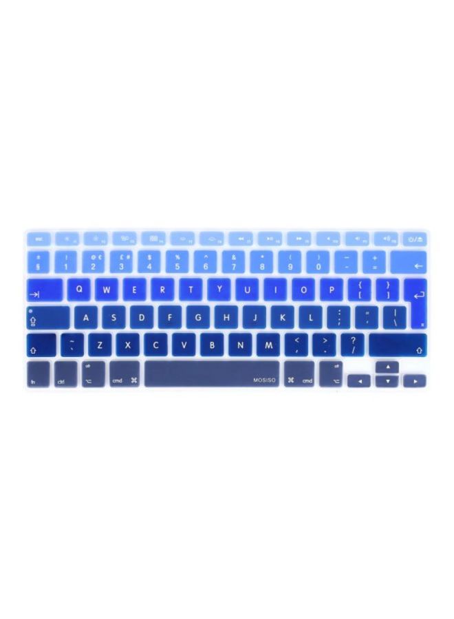 Ozone - Keyboard Skin For Apple MacBook Pro/MacBook Air Blue - Image 1