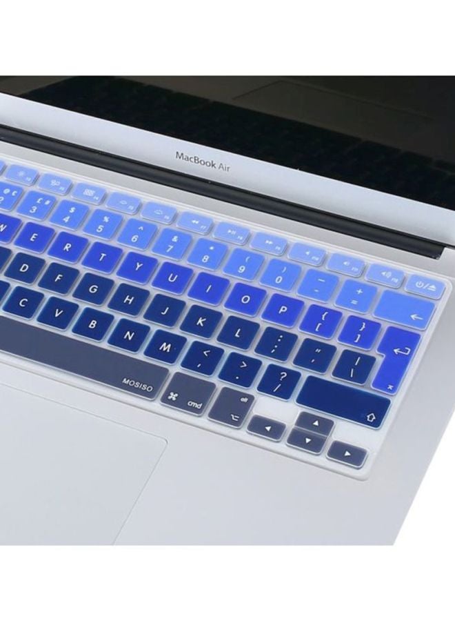 Ozone - Keyboard Skin For Apple MacBook Pro/MacBook Air Blue - Image 1