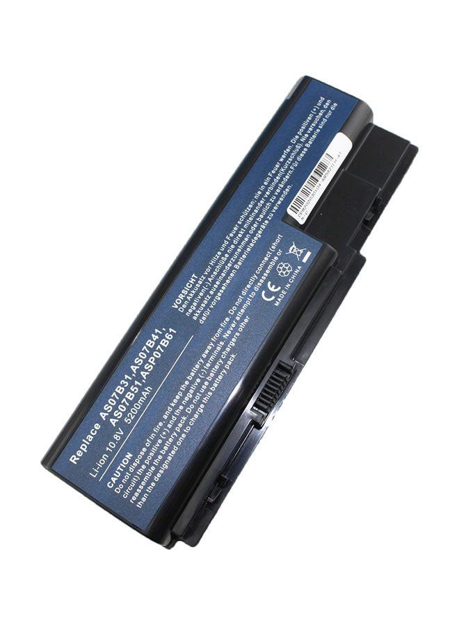 Acer - 5200.0 mAh Replacement Laptop Battery For Acer AS07B32 Black - Image 1