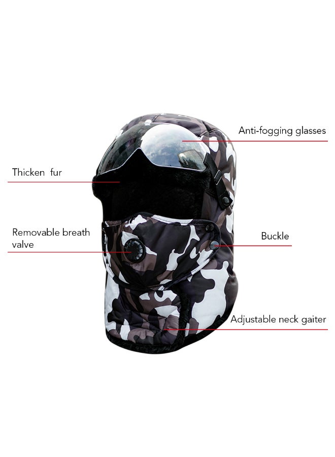 Generic - Waterproof Trapper Hat Face Mask Multicolour - Image 1