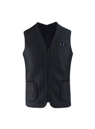 3 Speeds Adjustable Temperature 7 Heating Vest Black - v1616439193/N44930943V_1