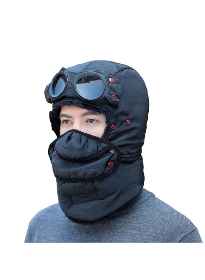 Windproof Winter Warm Hat Black