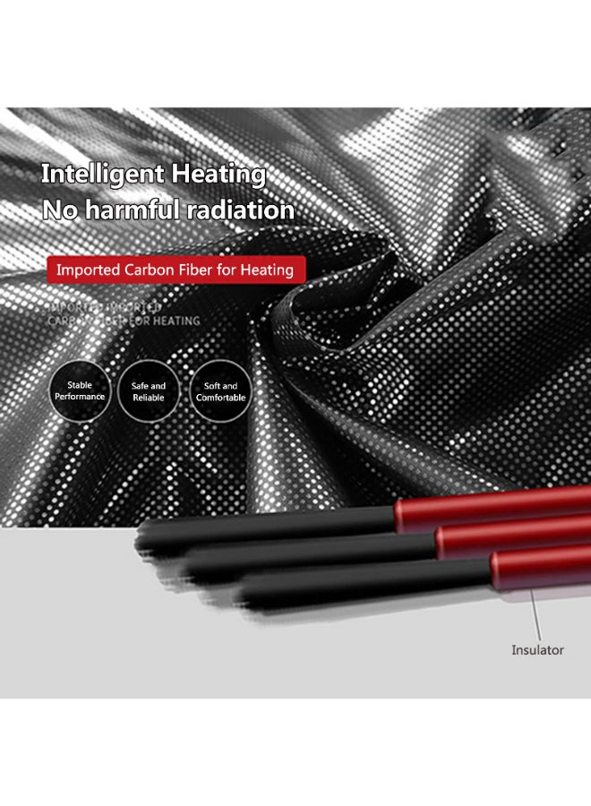 USB Charge Electric Heating Vest Red  - Image 2