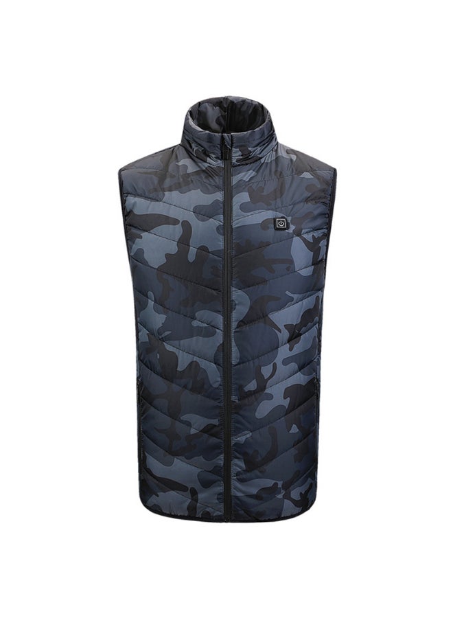 USB Charge Electric Heating Vest Grey/Black  - Image 1