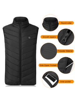 Generic Electric Heated Thermal Vest With Pocket Blue  - Image 2
