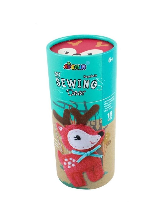 Avenir 8-Piece Sewing Keychain Deer - Image 1