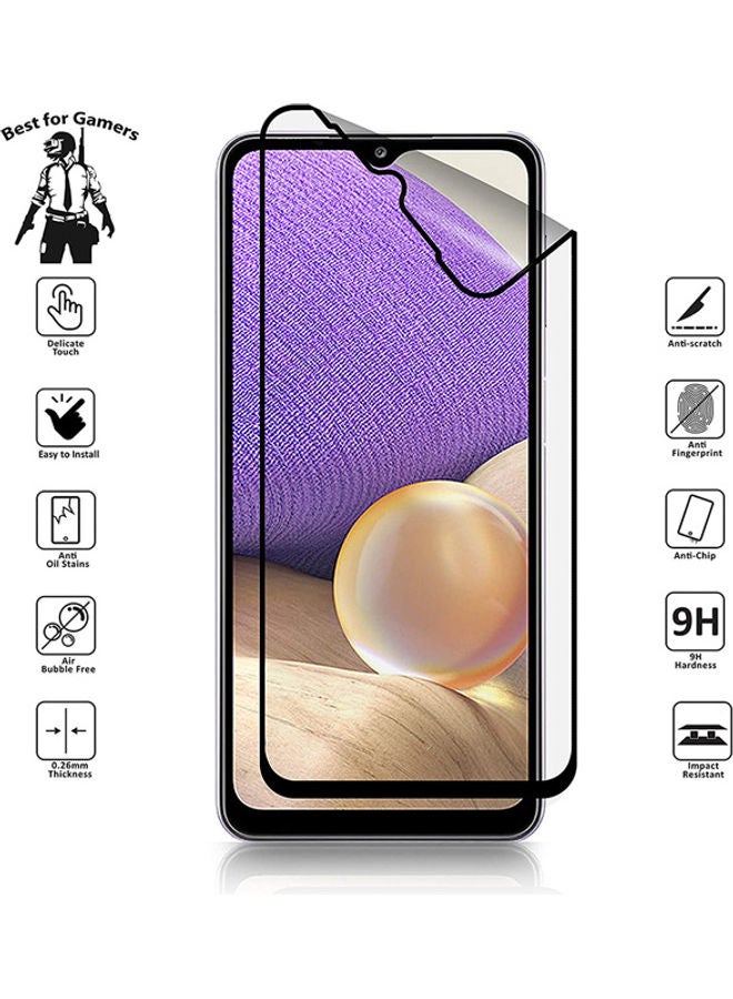 Wtech 2-Piece Tempered Glass Screen Protector for Samsung Galaxy A32 Clear - Image 2