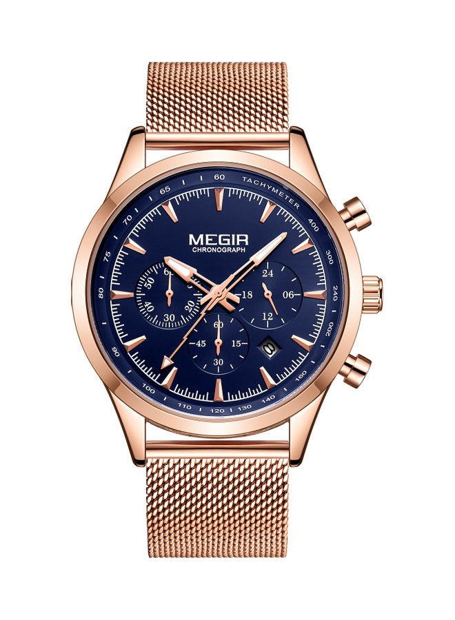 ميجر ساعة كرونوجراف من الإستانلس ستيل للرجال - Image 1