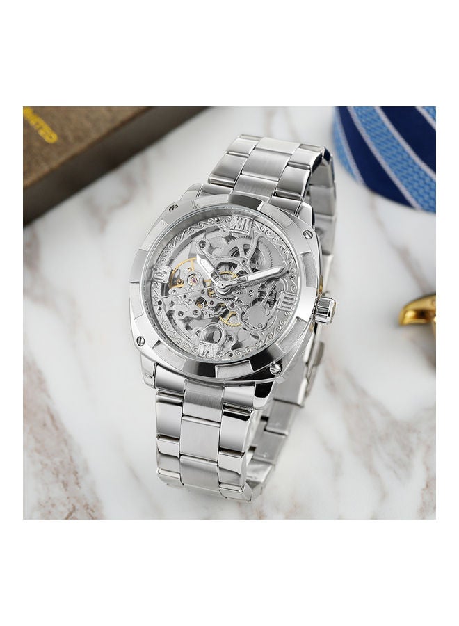FORSINING - Men's Stainless Steel Mechanical Watch - Image 1