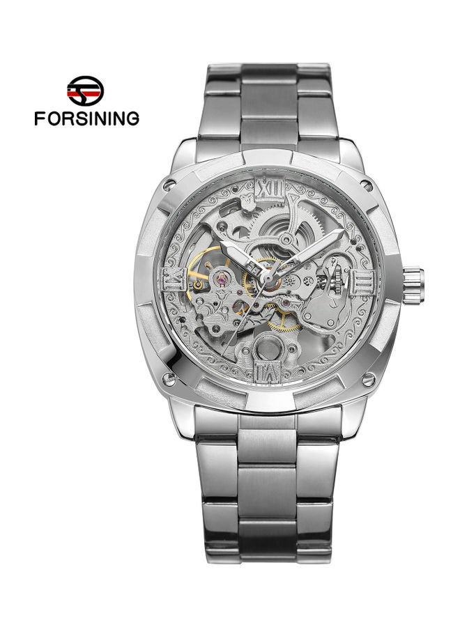 FORSINING - Men's Stainless Steel Mechanical Watch - Image 1