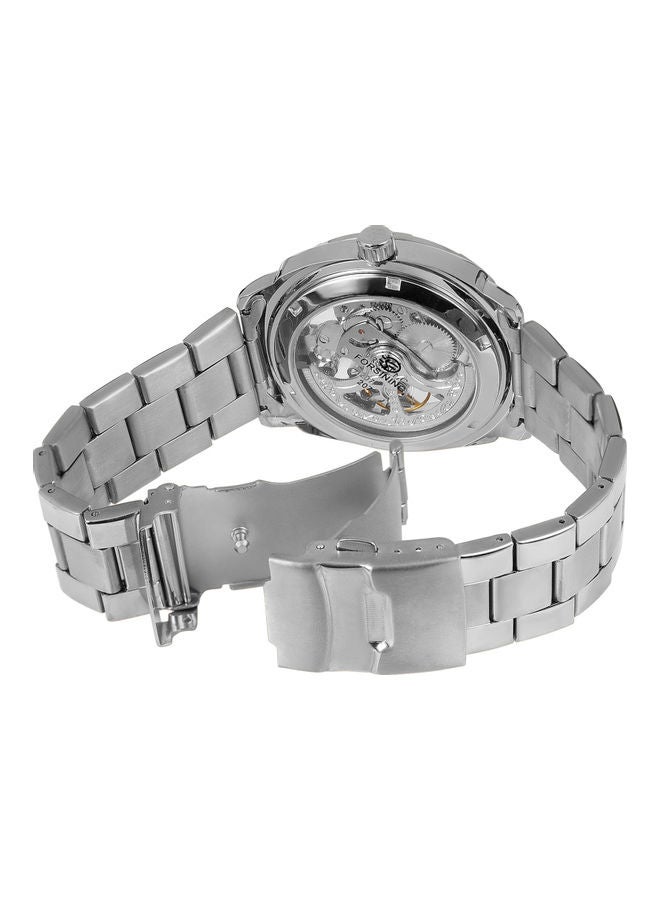 FORSINING - Men's Stainless Steel Mechanical Watch - Image 1