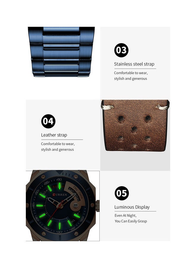 كارين ساعة يد بحركة كوارتز للرجال - Image 3