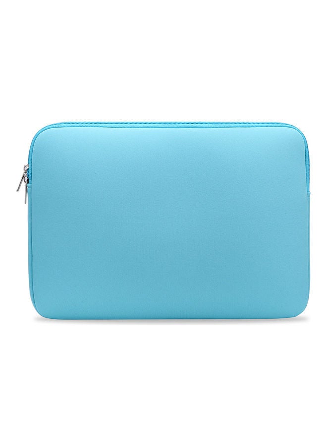 حقيبة حافظة ناعمة للابتوب مقاس 13 بوصة أزرق فاتح - Image 1