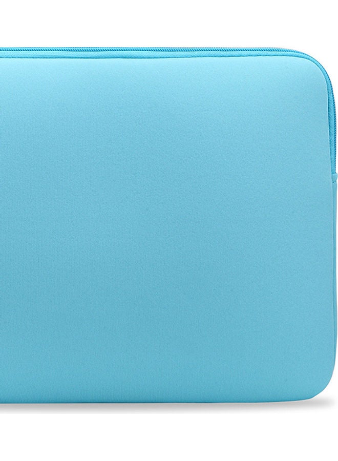 حقيبة حافظة ناعمة للابتوب مقاس 13 بوصة أزرق فاتح - Image 3