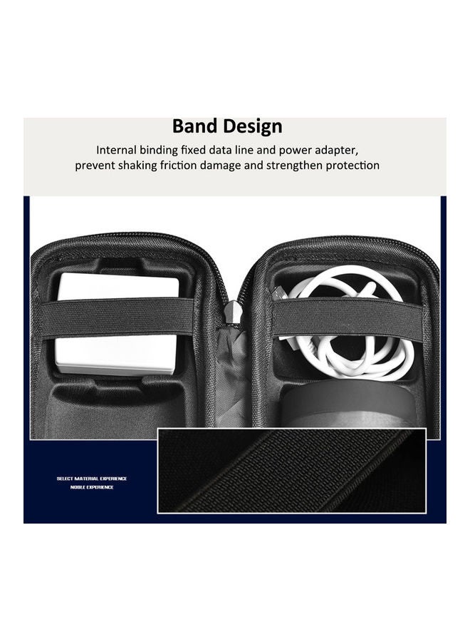 Travel Case For Wireless BT Speaker and Charger Black - Image 5