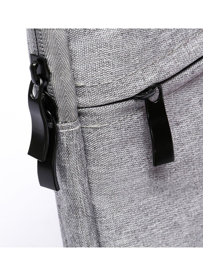 Laptop Sleeve Soft Zipper Pouch Black  - Image 4