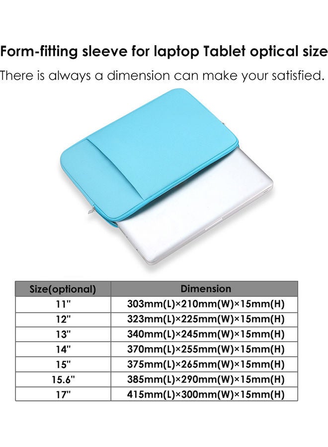 Soft Sleeve Bag For 17 Inch Laptop Grey - Image 3
