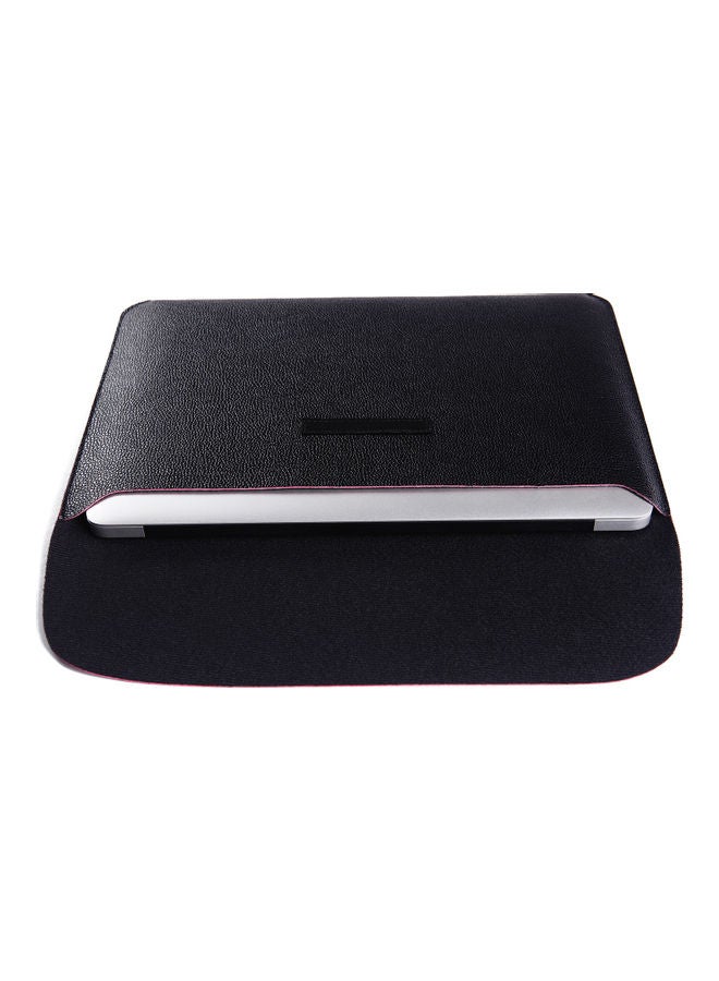 Laptop Sleeve Soft Pouch Black - Image 2