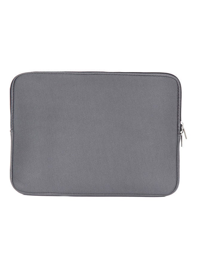 Lss Zipper Soft Sleeve Laptop Case For 15 Inch Macbook Pro Retina Ultrabook Grey - Image 1