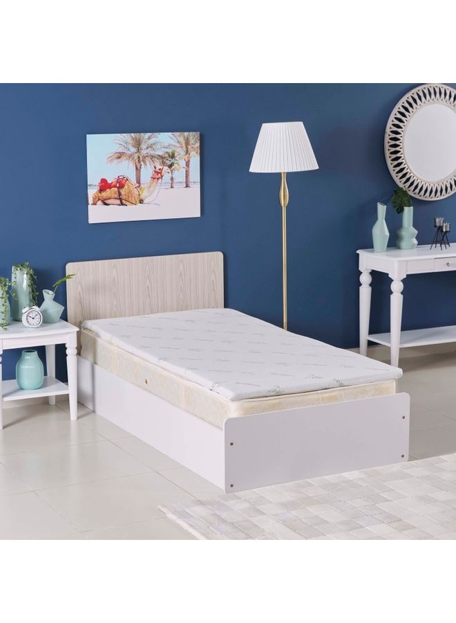 Home Box - Comfort Single Size Mattress Topper Combination White 200x90cm - Image 1