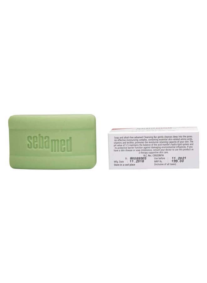 Sebamed Soap Free PH 5.5 Cleansing Bar Green 100grams - Image 2