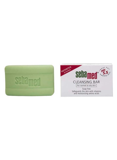Soap Free PH 5.5 Cleansing Bar Green 150grams