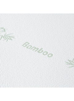 Home Box Comfort Bamboo Memory Foam Mattress Topper Combination White 200x180cm  - Image 5