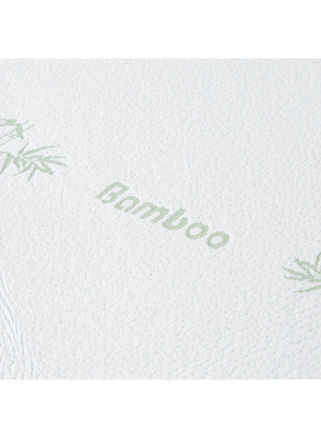Home Box - Comfort Bamboo Memory Foam Mattress Topper Combination White 200x180cm - Image 1