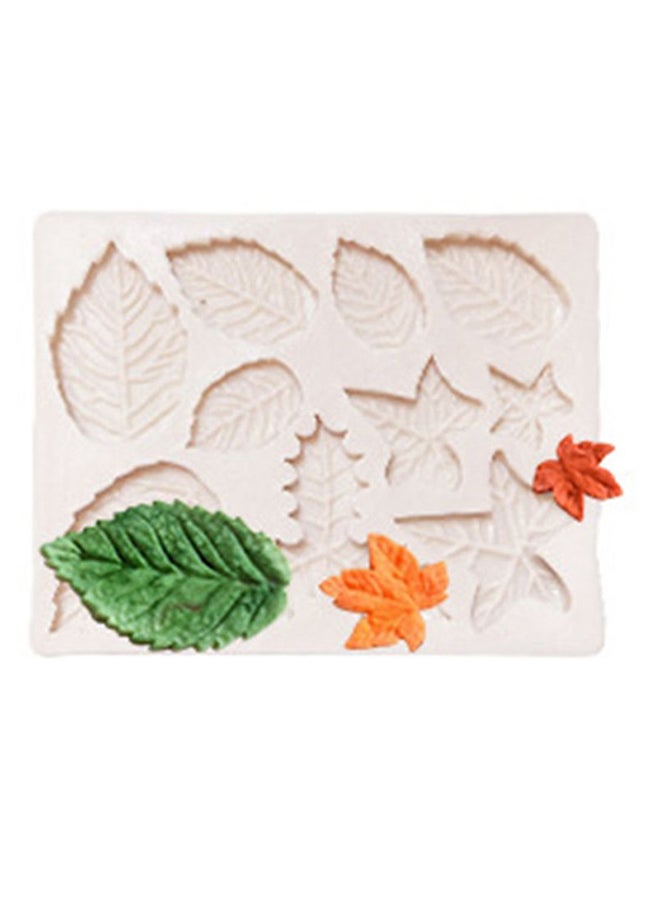 آيسانك قالب لتزيين المعجنات أبيض 8.7x7x0.3سم - Image 1