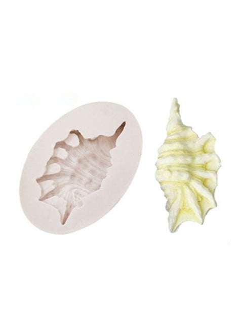 Cake Decoration Baking Mould White 9.3x6.7x0.3cm
