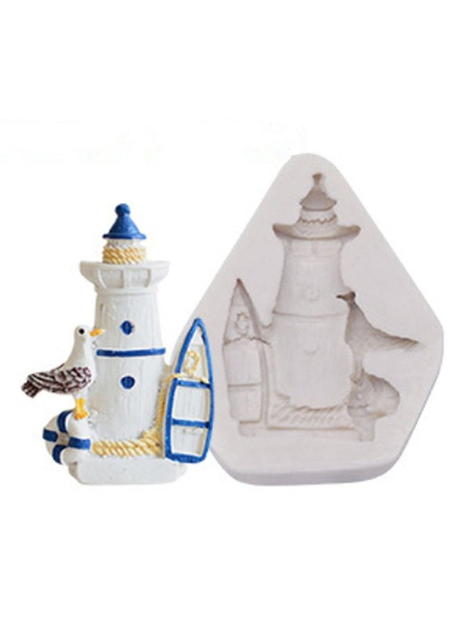 ISank Decorative Baking Mould White 7.9x6.7x1.6cm - Image 1