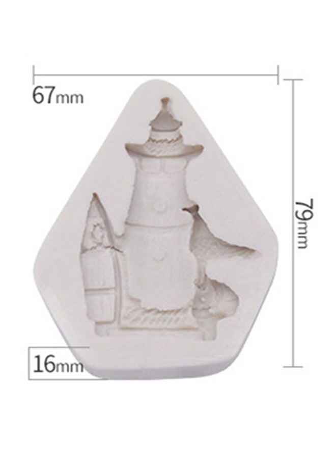 ISank Decorative Baking Mould White 7.9x6.7x1.6cm - Image 2