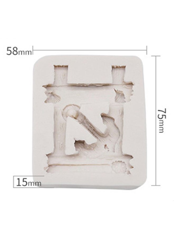ISank Decorative Baking Mould White 7.8x5.8x1.6cm - Image 2