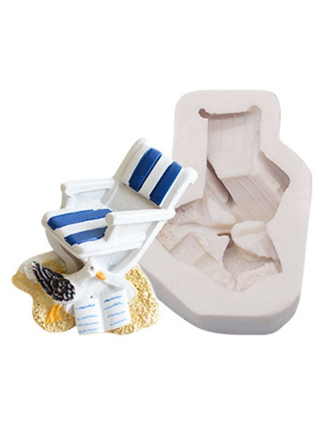 آيسانك قالب لتزيين المعجنات أبيض 10.6x5x1.9سم