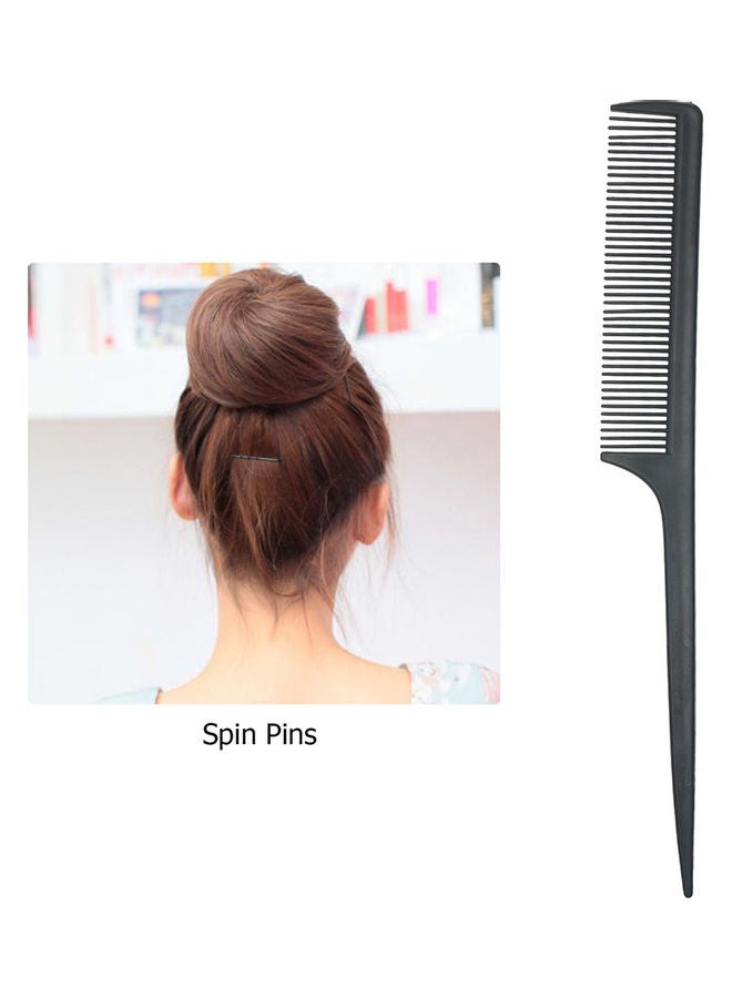 Cordless Auto  Rechargeable Curler Silver/Pink 25x9x11cm - Image 4