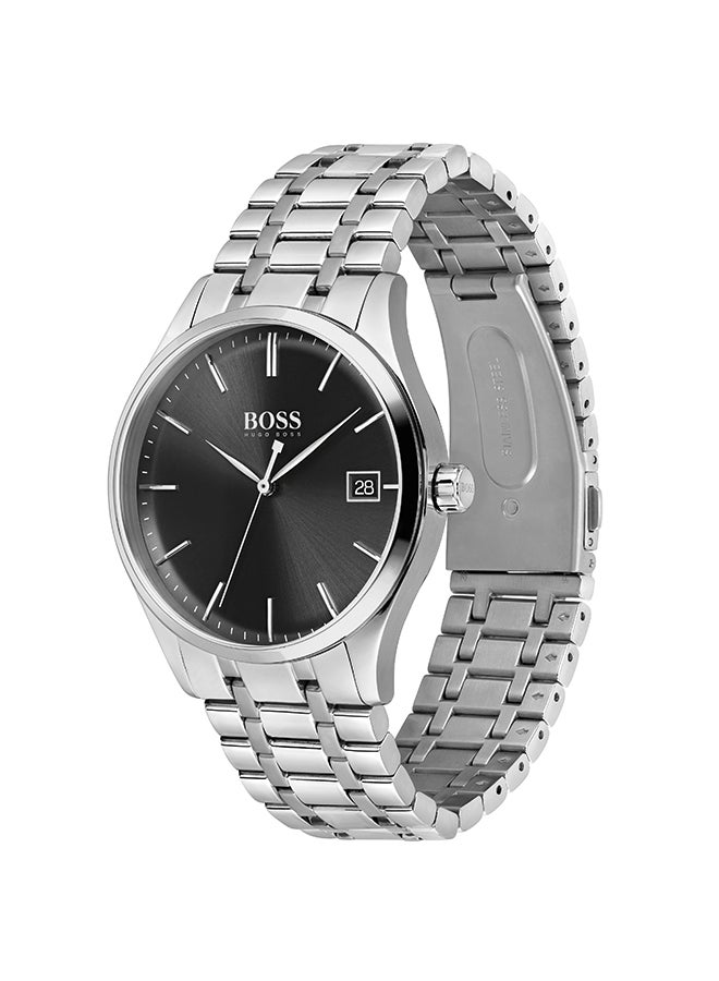 HUGO BOSS Men's Commissioner Stainless Steel Analog Watch 1513833  - Image 3