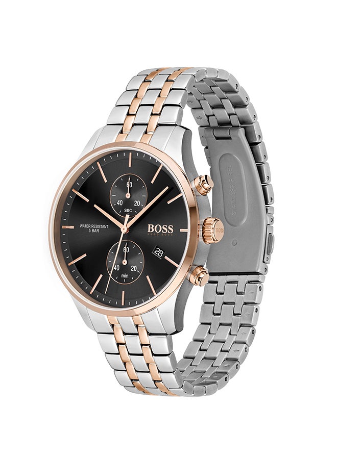 HUGO BOSS Men's Associate Stainless Steel Chronograph Watch 1513840  - Image 3
