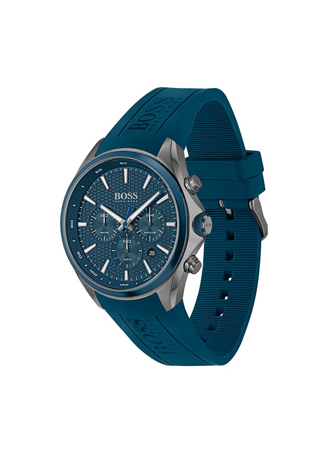HUGO BOSS Men's Distinct Silicone Chronograph Watch 1513856 - Image 3