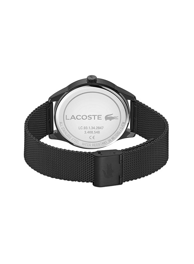 LACOSTE - Men's Vienna Stainless Steel Analog Watch 2011105 - Image 1