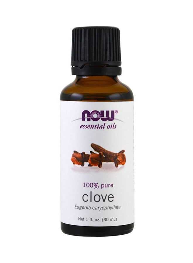 Now Foods - Pure Clove Eugenia Caryophyllata Essential Oil Clear 30ml - Image 1
