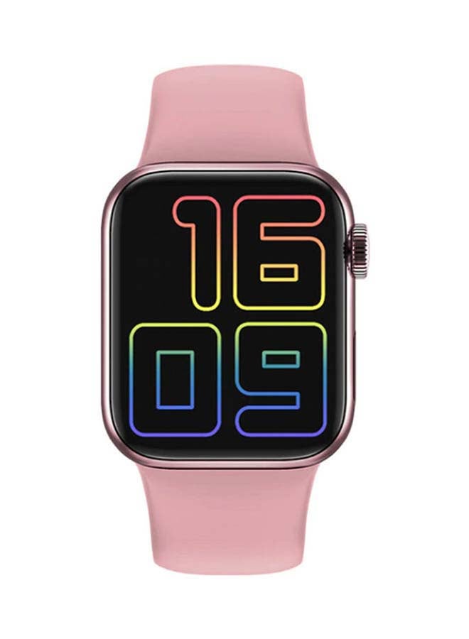 Intag HW12 Smart Watch Full Screen, Bluetooth, Call, Music, for Android & IOS Pink
