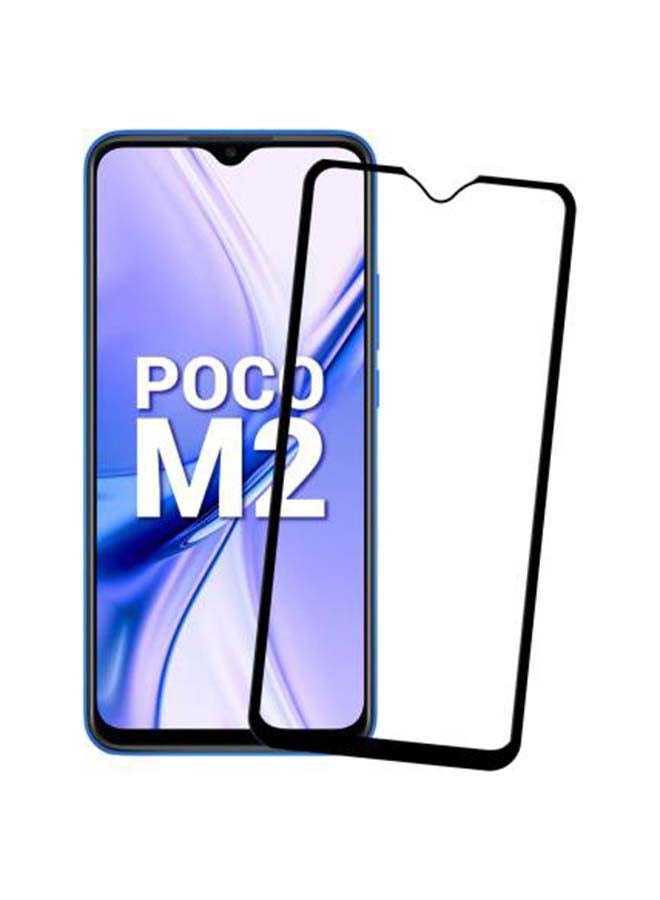 دوداو لاصقة حماية للشاشة من الزجاج المقوى لهاتف M2 بوكو شفاف/ أسود - Image 2