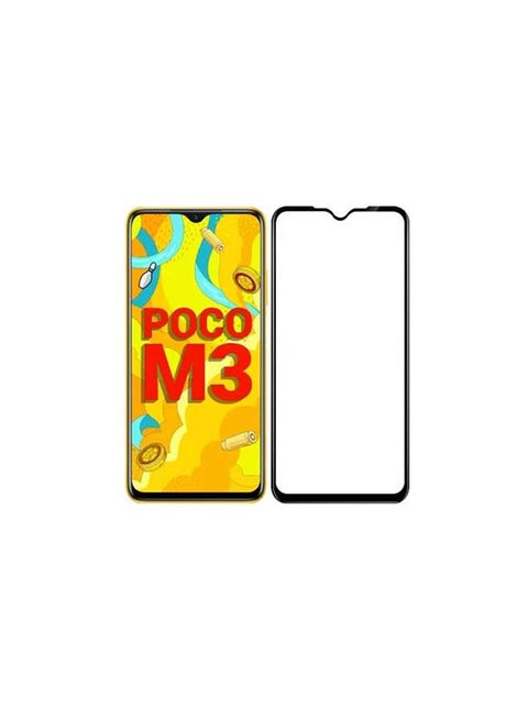 Tempered Glass Screen Protector For M3 POCO CLEAR/BLACK