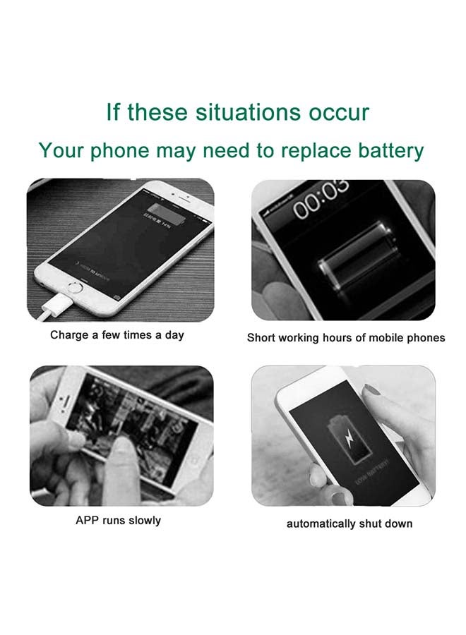 Captaintech 2675.0 mAh Replacement Battery For Apple iPhone 8 Plus Black - Image 5