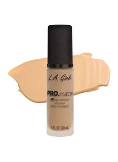 LA Girl PRO Matte Foundation GLM672 Bisque  - Image 2