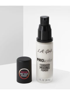 LA Girl Pro Matte Mixing Pigment Liquid Foundation White  - Image 3